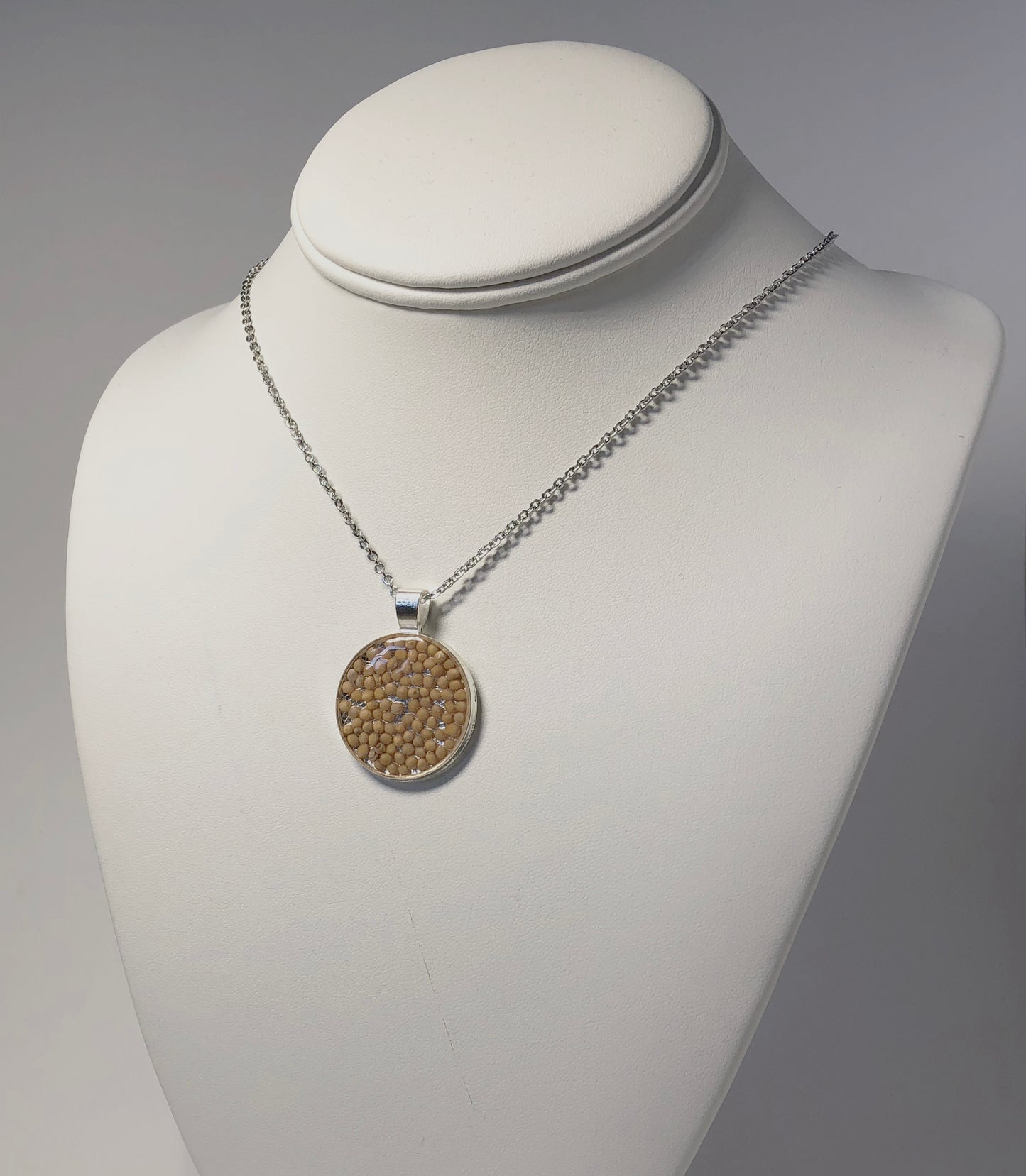 Mustard Seed Pendant Necklace
